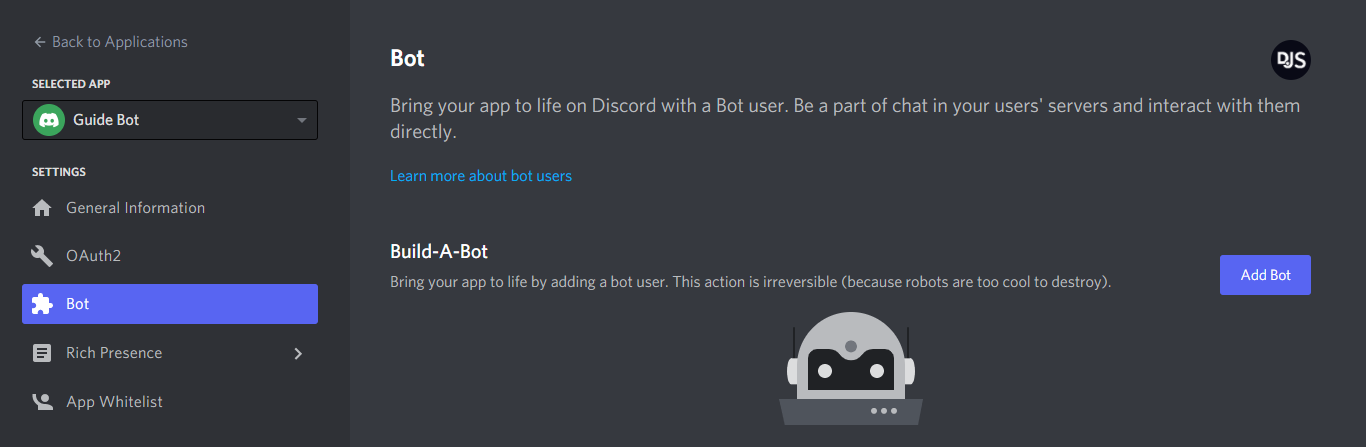 Create a bot UI